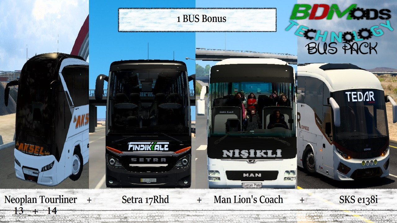ETS 2 BUS PACK 1.42.X